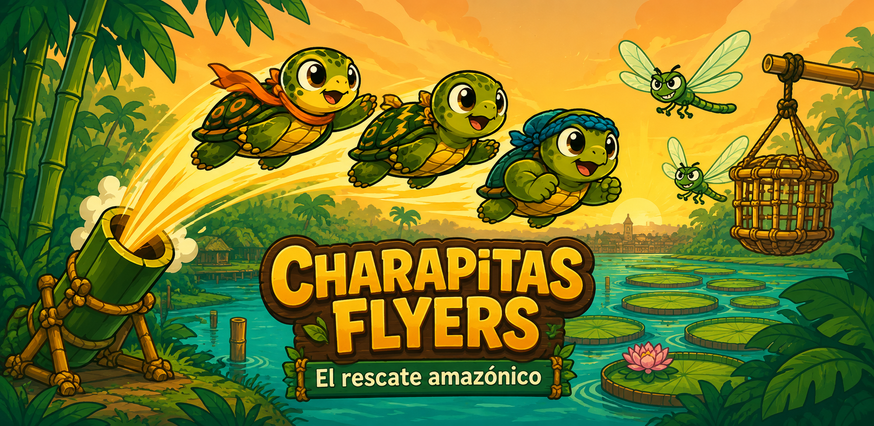 Charapitas Flyer Remake